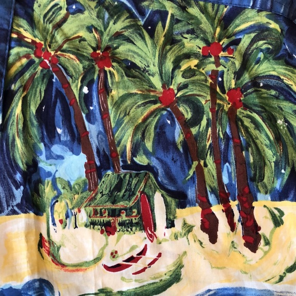 🏝 Kahala by Nordstrom Hawaiian Island Shirt - Picture 2 of 7